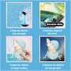 Easter Egg Bunny Static Cling Stickers 2026 New Window Decals for Glass Shop Display Decoration