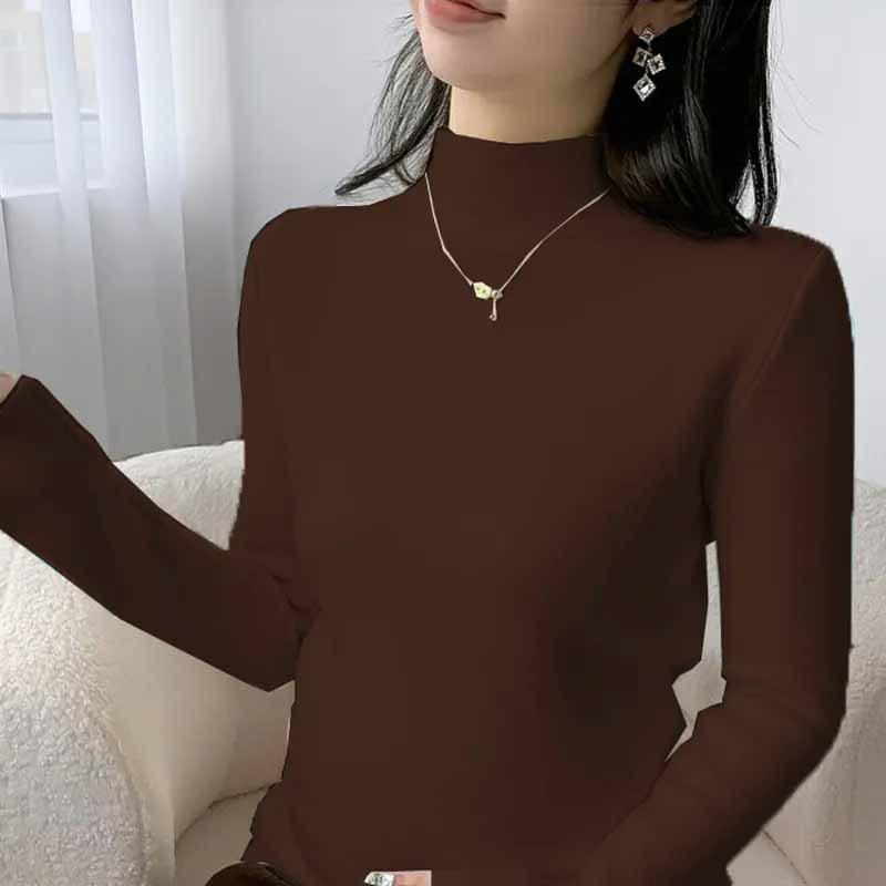 

Одежда для беременных осень и зима с немецким бархатом теплая свободная приливная базовая рубашка для беременной мамы M recommends 85-52.5kg