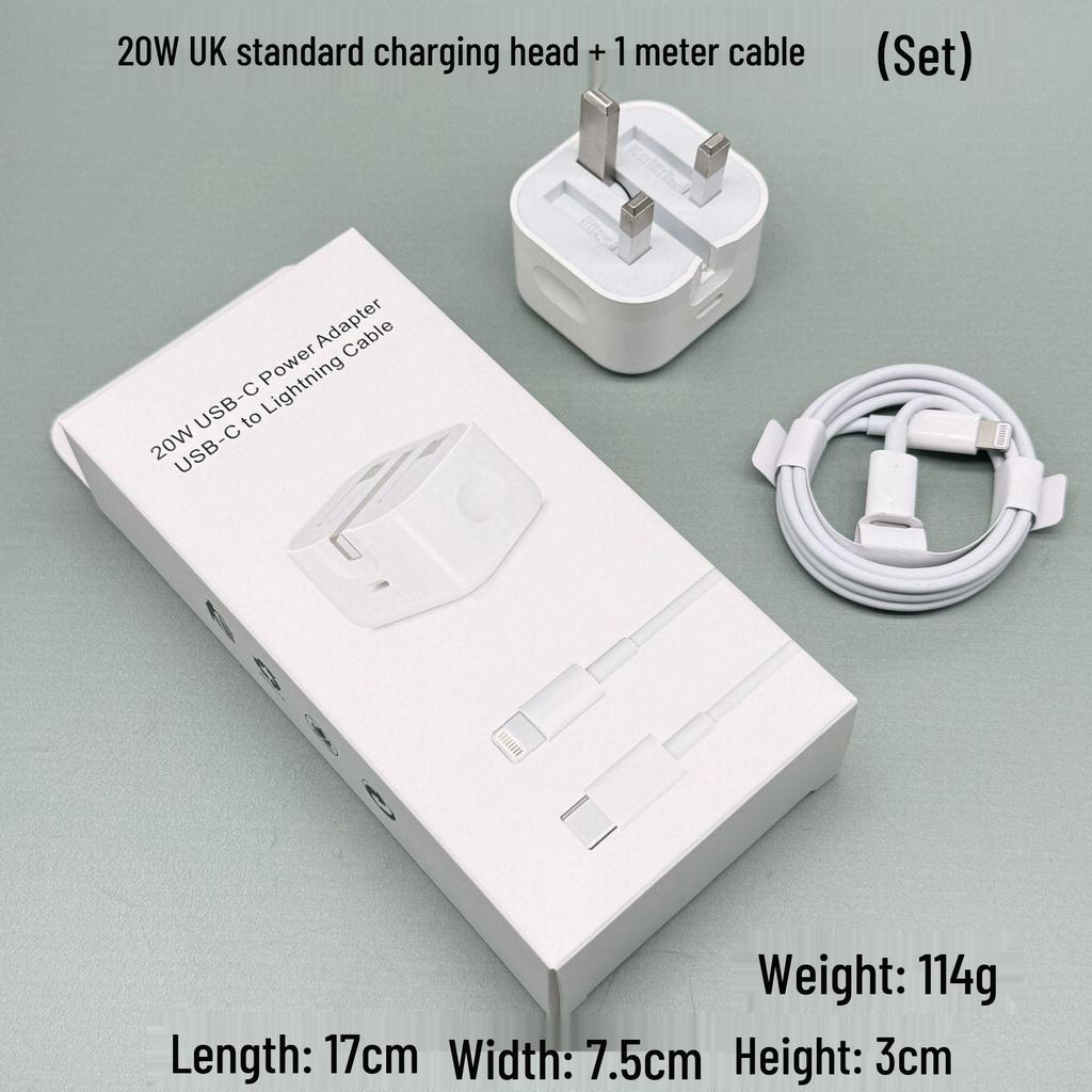 Apple Phones UK 20W PD Fast Charger with Foldable Pin