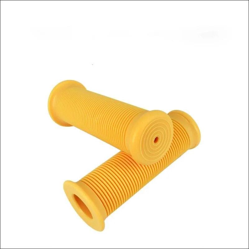 1 Pair 22mm Universal Motorcycle Handlebar Vintage Handle Grips  Rubber Bar Gel Grip Retro Rubber For Cafe Racer Bobber Custom