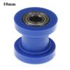 M10 Drive Chain Roller Pulley Wheel Slider Tensioner Wheel Guide For Street Bike Enduro Motorcycle Motocross CRF 10mm