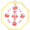Chinese Feng Shui Mirror, Designed To Be Hung Outdoors, Counteract Bad Luck Bring Good Luck Gossip Mirror Chinese Feng Shui Convex, For(13.5cm