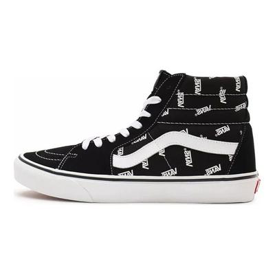 Sk8-Hi Allover Logo - Black Unisex Sneakers True-White VN0A32QGQW7