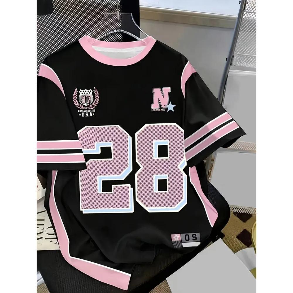 2026 Summer New Men's T-shirt breathable casual sporty digital print outdoor street men's wear