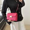 Stylish Retro Small Square Shoulder Bag For Women 2024 Trendy Casual Chain Bag