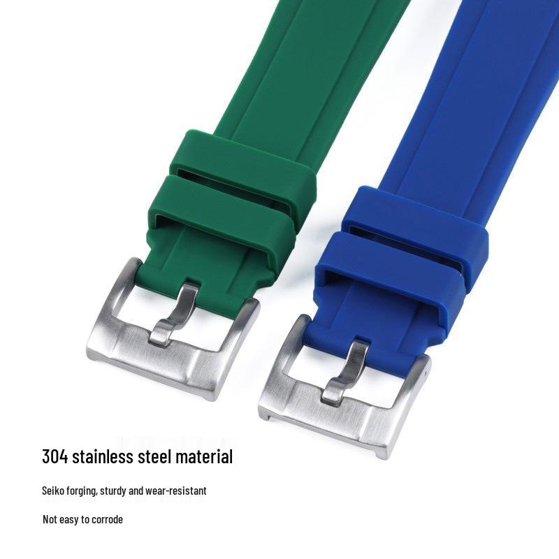 Pasek silikonowy Citizen Universal z zakrzywionymi końcówkami (19-24 mm)