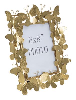 Ramă Foto Fluture Glam Cm 28X11,5X30,5 (Dimensiuni Interioare Cm 15X20)