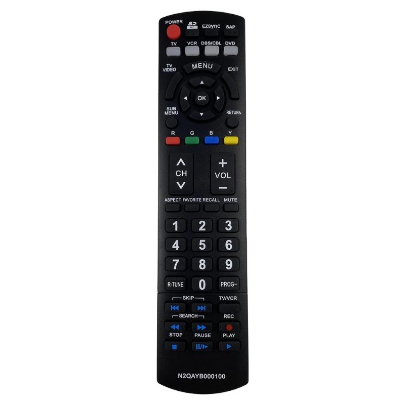 Replacement Remote Control Easy Functionality for N2QAYB000100 TVs and Multiple Device Compatible 1