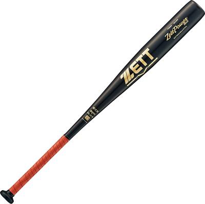 ZETT Baseballowa Piłka Twarda Kij Aluminiowy ZETT Power Second 85cm Czarny BAT1855A (1900)