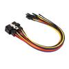 OBD2 Male 16 Pin Connector Cable Welding Free Fault Detection Code Removal Diagnostic Jumper Adapter Cable