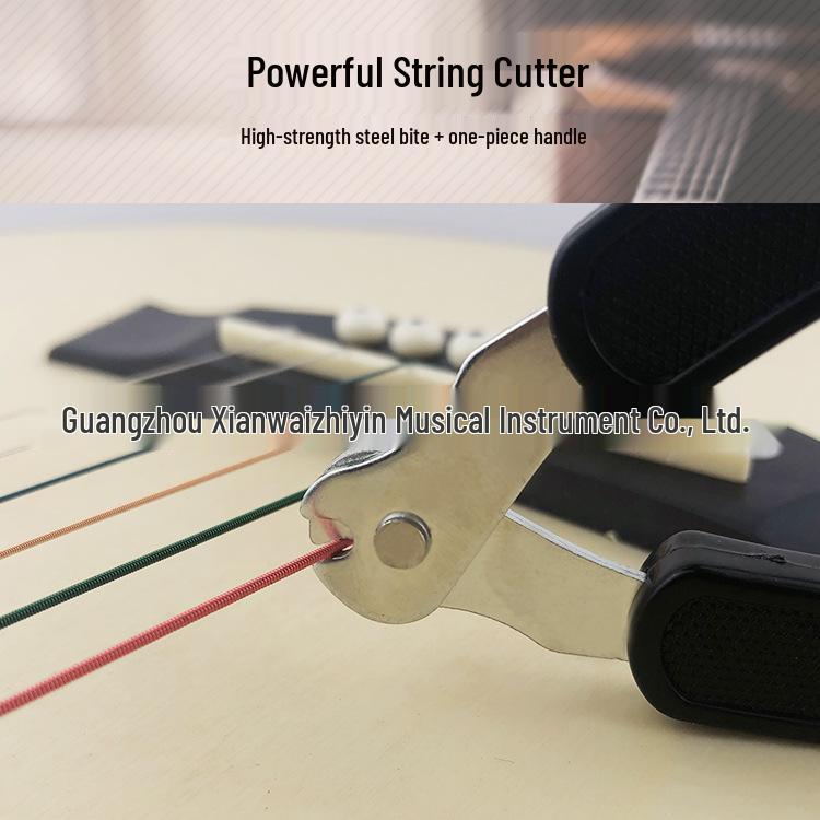 Guitar String Winder & Cutter: 3-in-1 Tool with Pin Puller and Lifter