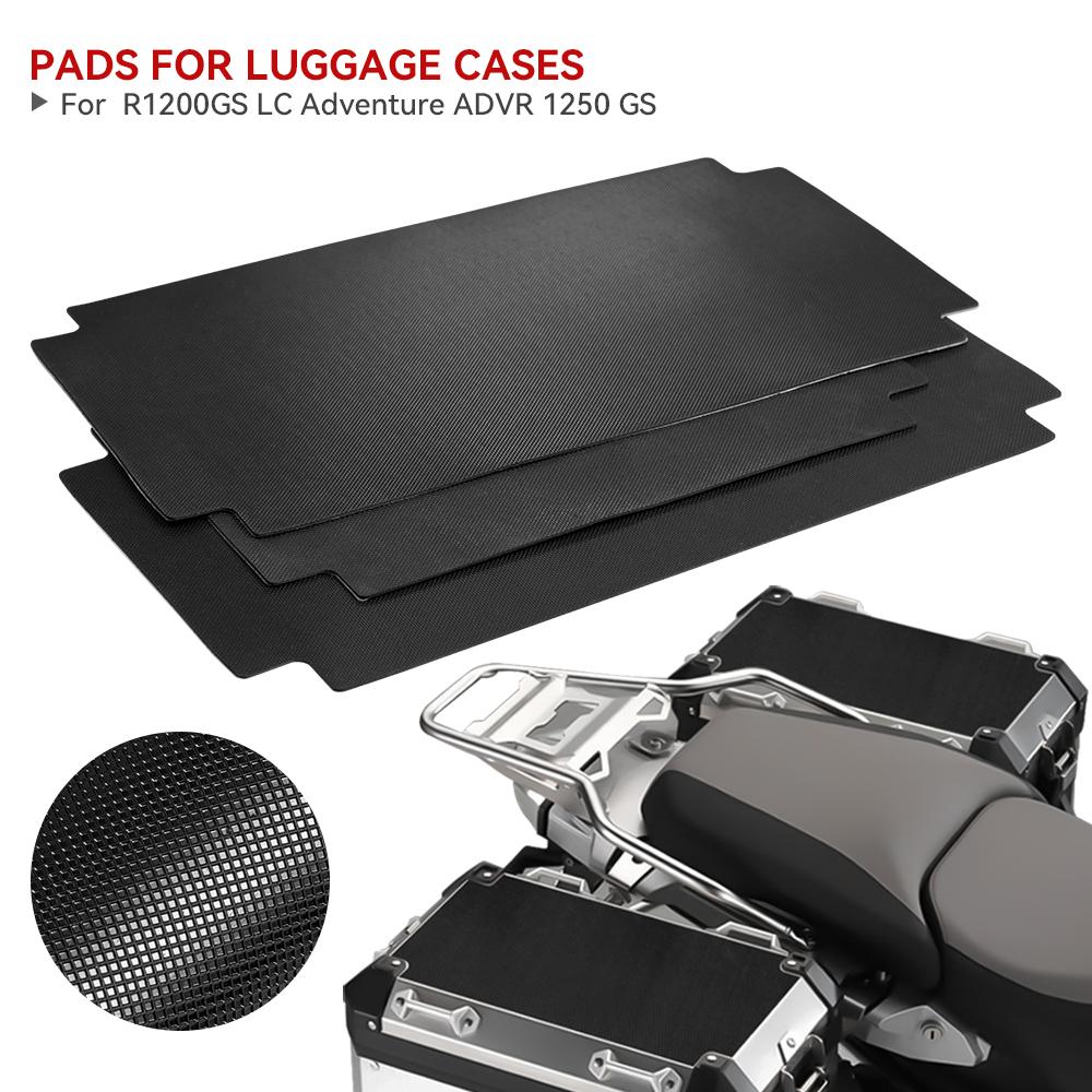 For BMW R1200GS LC Adventure R1250GS Motorcycles PVC Leather Side Case Pads Pannier Cover Set Luggage Cases R 1200 GS.