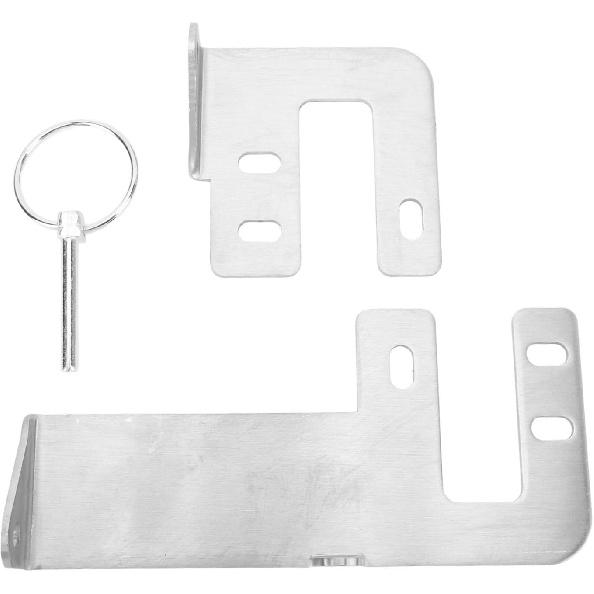 Rear Door Burglary, Rear Door Lock Break in Kit, Stainless Steel Anti Theft Device, Rear Door Prick Stop Lock Replacement for Sprinter W906