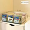 Transparent Dustproof Stackable Medicine Storage Box - Multi-functional Large Drawer-Type for Household Use