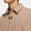 Adidas Solid Color Long Sleeve Sports Shirt Men Tops Brown HE6619