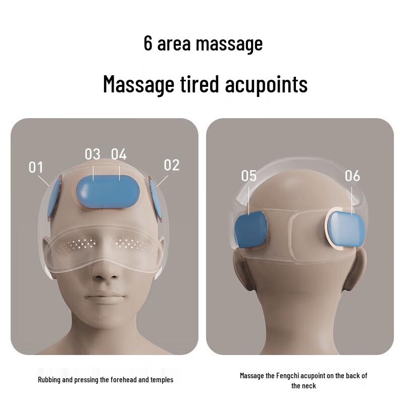 MEEE GOU Smart Head and Eye Massager MKG305 CN Plug (adapter Included)