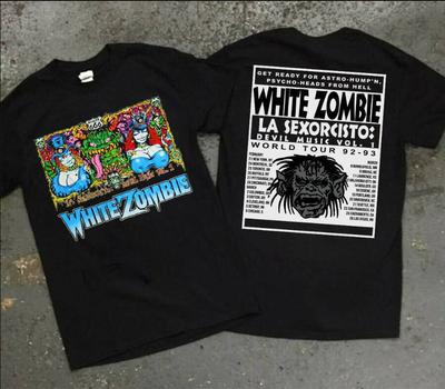 White Zombie 92-93 Music Tour Unisex T-Shirt Gift For All Fans