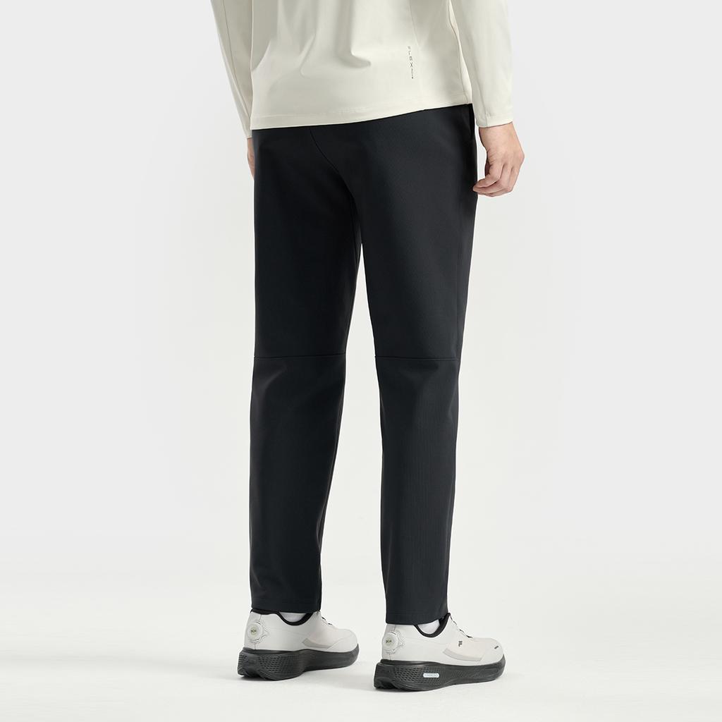 FILA A.P. Simple Classic Casual Straight Leg Comfortable Knitted Sports Pants Men pants A11M541604F-BK