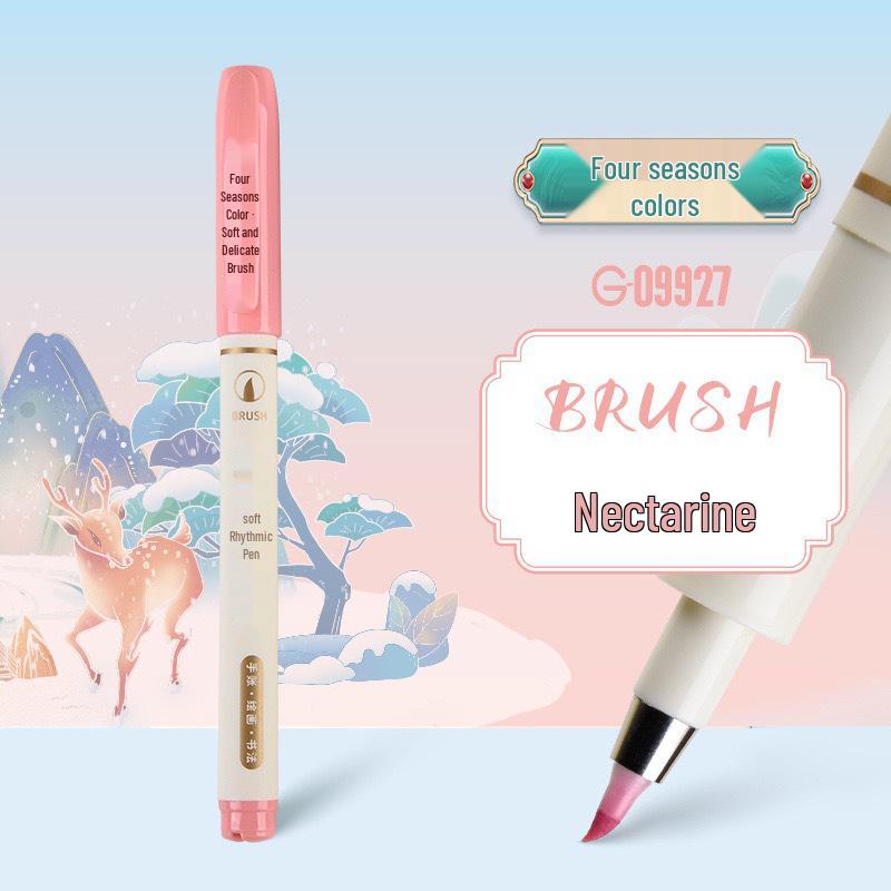 Jin Wannian Fine Tip Watercolor Brush Pen for Art and Journaling