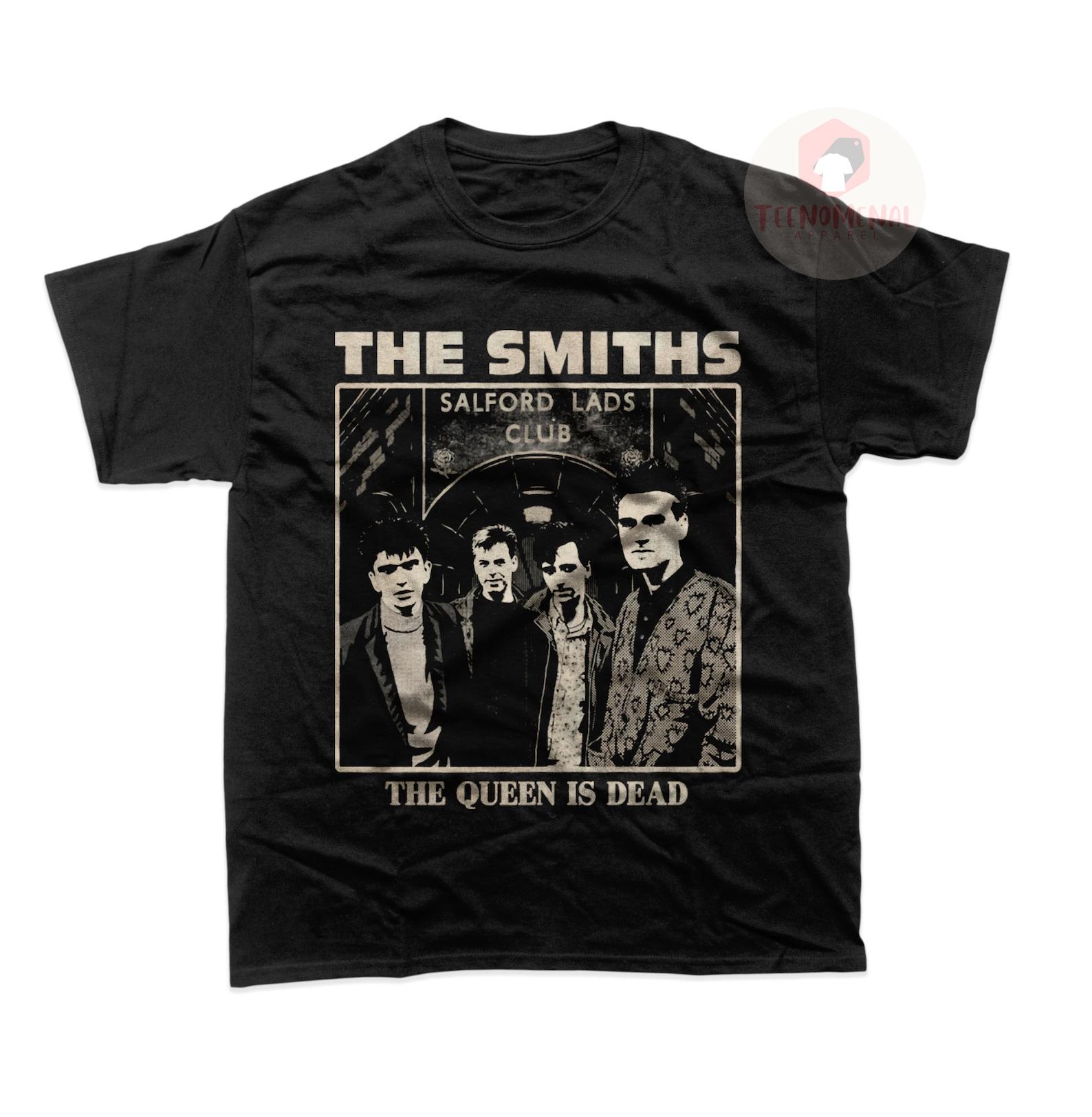 The Smiths Unisex T-Shirt - The Queen Is Dead Album Tee - Rock Music Band Graphic Shirt - Rock Music Merch For Gift L