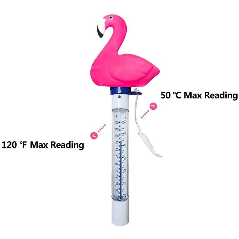 Pool Thermometer Floating Water Temperature Meter with String Swimming Pool Thermometer for Outdoor and Indoor Pools