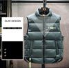 YKJY-White Duck Down Vest Men's Autumn and Winter Korean Fashion Youth Personality Casual Warm Down Vest Jacket Tide