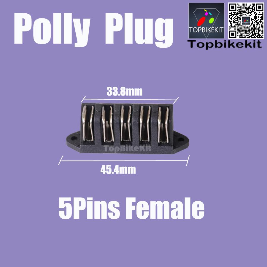 Ebike Hailong Plug Connector-Polly Super73 Battery Power Discharge Plug-Ebike Hailong/Polly Battery Plug 4pins/5pins