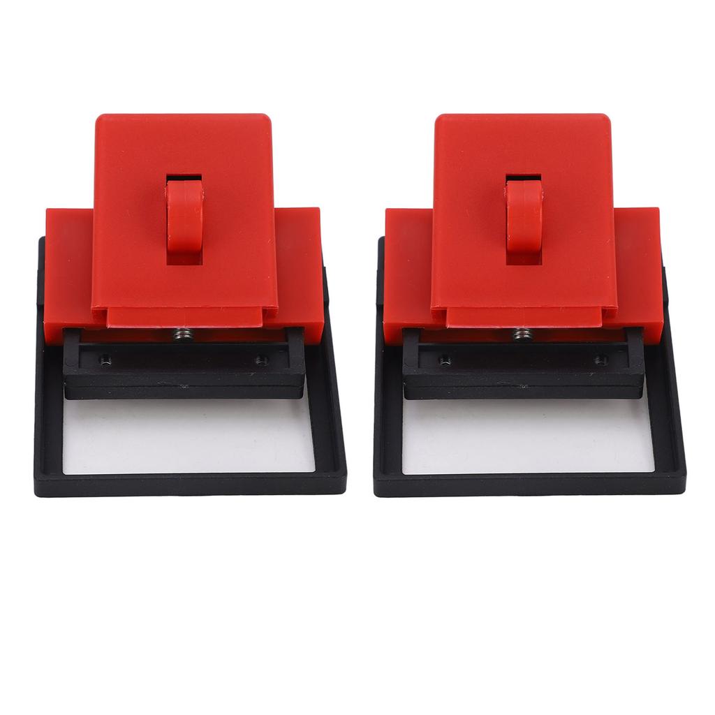 2 Stück Aufklemmbarer Leitungsschutzschalter-Sperre Leitungsschutzschalter-Aussperrvorrichtung PA66 Zubehör für Sicherheit