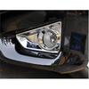 Mark X 2013 2014 2015 2016 ABS Material Car Front Fog Lamp Trims Cover Head Fog Light Decorative Cover Frame