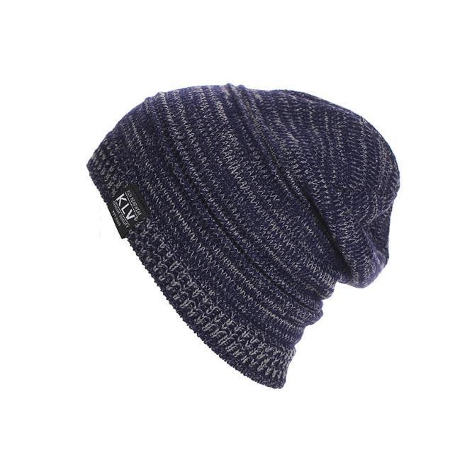 Men Women Unisex Knit Baggy Winter Hat Ski Slouchy