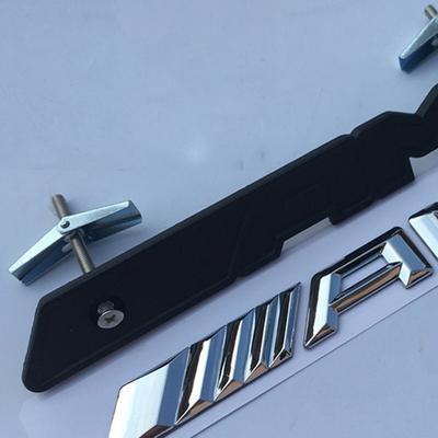 1Pcs Car Front Grille Badge Labeling Car In The Net Emblem Sticker for A B R G Class GLK GLA C200 E200 Car Accessories