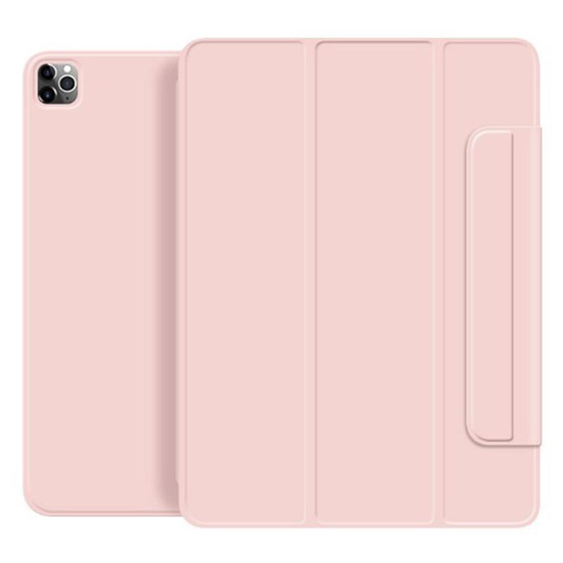 For iPad Pro 13 (2024) Case PU Leather Tablet Protective Cover Magnetic Clasp Stand