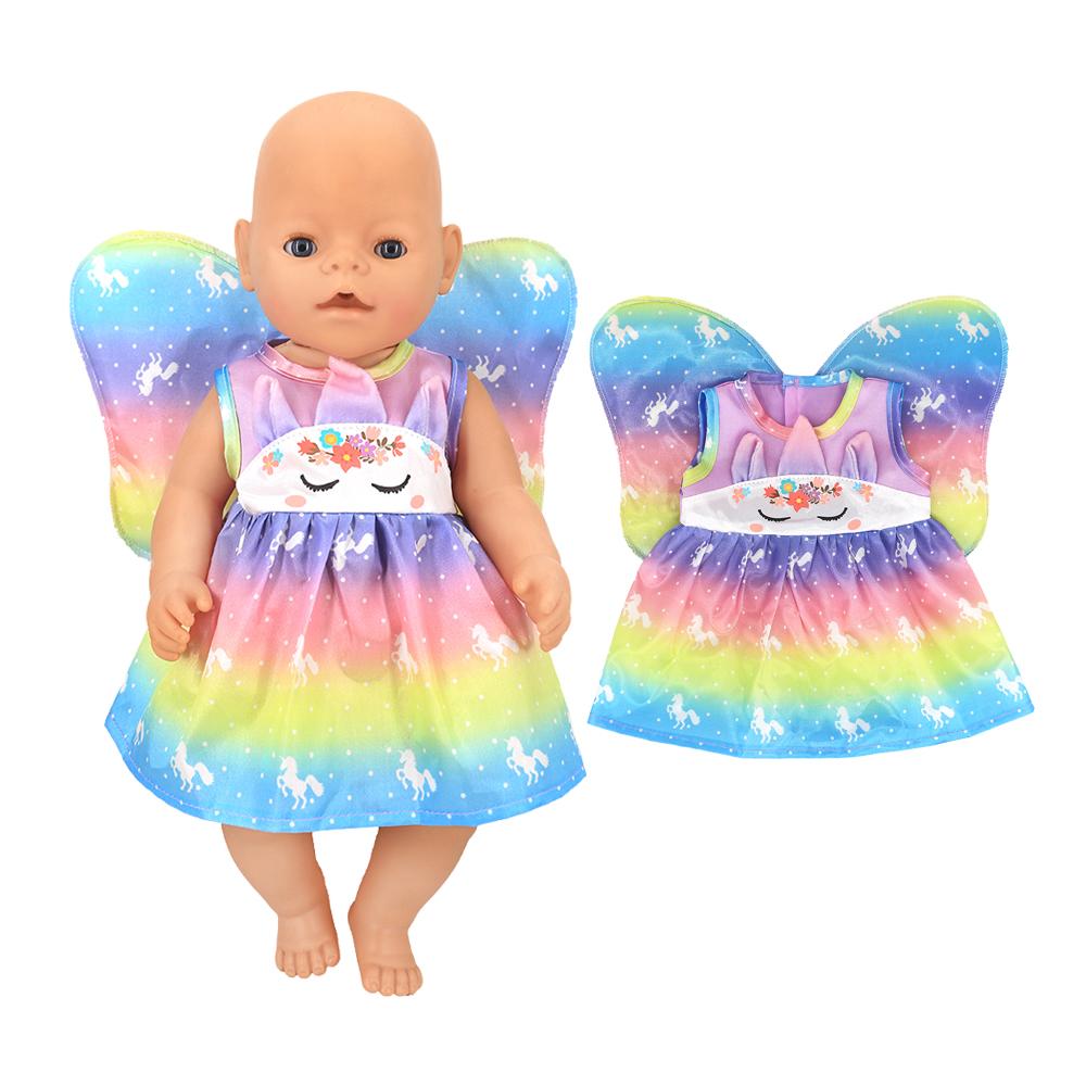 

2024 Новый наряд для кукол для 17-дюймовой 43-сантиметровой куклы-малыша Милые комбинезоны, ромперы, одежда для кукол