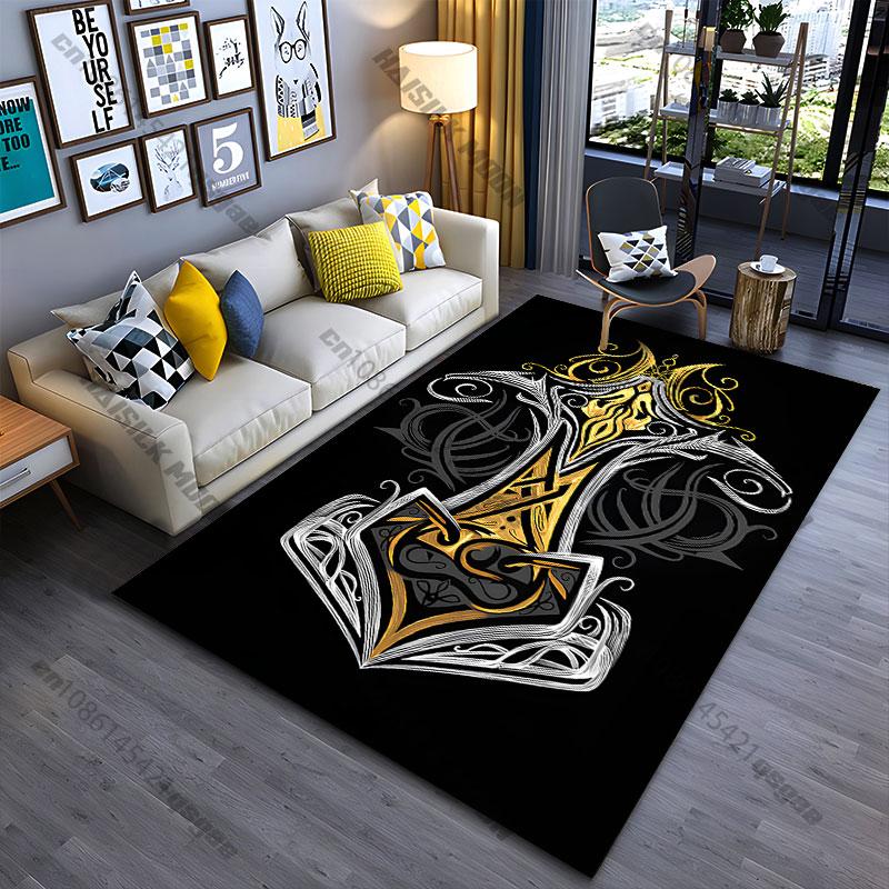 Ornate abstract design golden elegance carpet Yoga living room room decor children s crawling mat doormat area rug 40x60cm