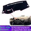 For Hyundai Ioniq Electric EV Hybrid PHEV 2020-2022 LHD Dashboard Cover Mats Avoid Light Pads Anti-UV Case Carpets Accessories