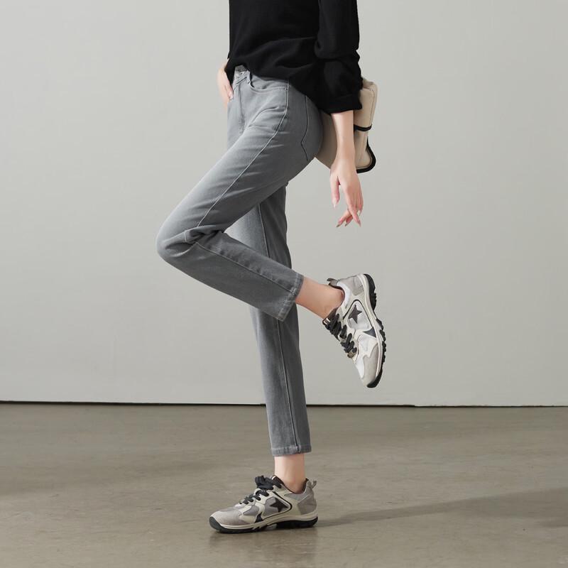 SOFSIL Damen Retro High-Waist Skinny Jeans