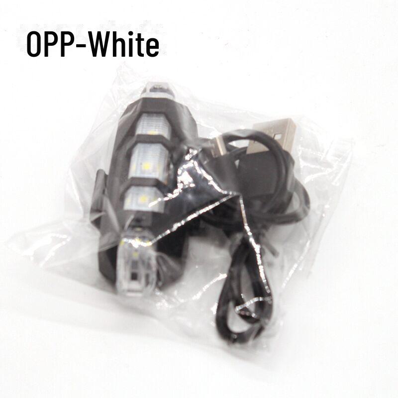 Lampă spate LED reîncărcabilă USB pentru biciclete de munte