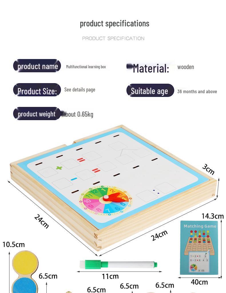 Digital Learning Board: First Grade Math Puzzle for Kids