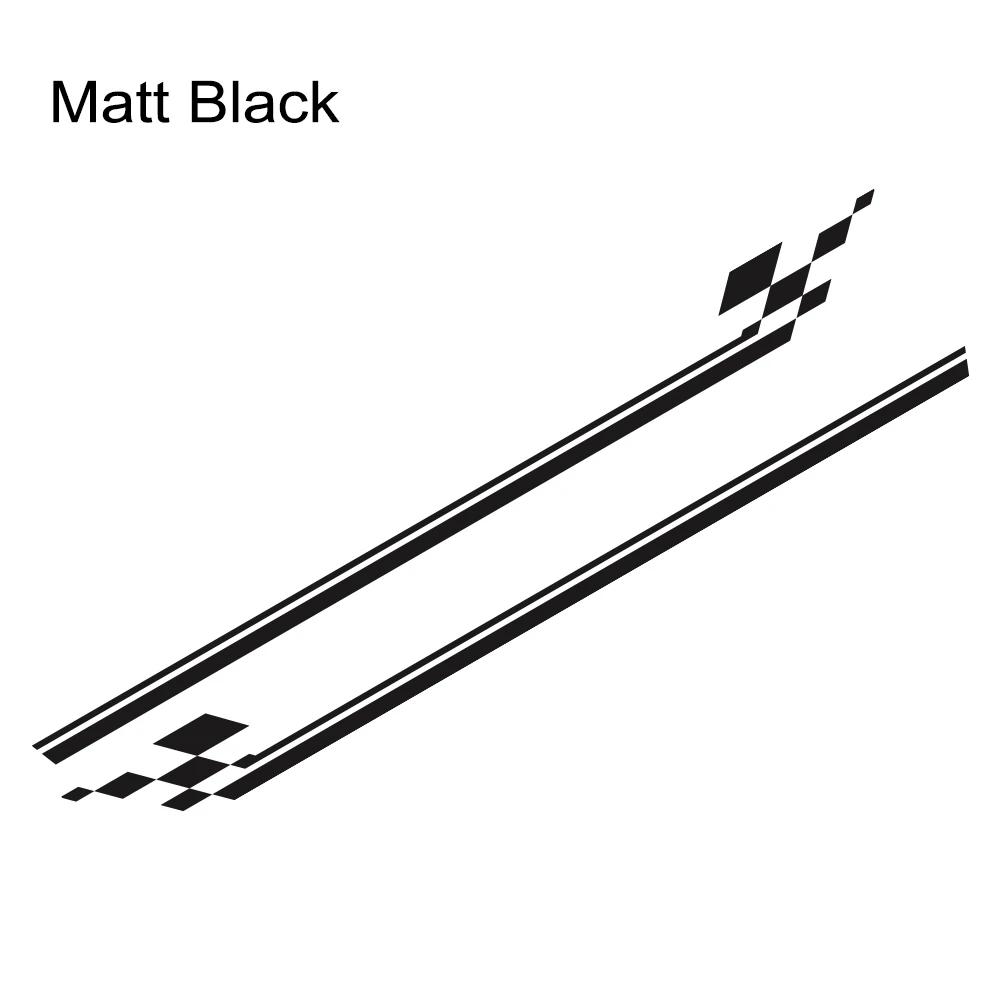2PCS Racing Style Car Side Door Skirt Stickers For Renault Clio RS R.S. 18 4 5 2012-2025 Auto Tuning Vinyl Decals Accessories