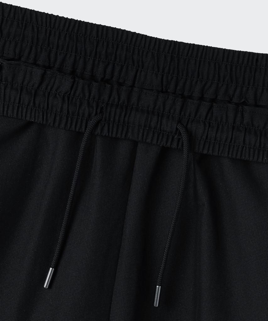 MUSINSA STANDARD Airy Dot Wide Elastic Waist Pants [Black]