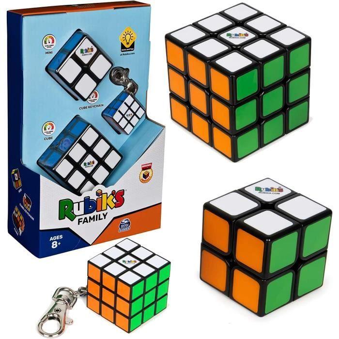 Cubes - Rubik's - Family Pack - Multicolore - 3 Pièces - À Partir De 8 Ans
