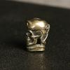 Brass EDC Five-pointed Star Hat Russian Skull Soldier Knife Beads Lanyard Pendants Jewelry Metal Copper Paracord DIY Accessories