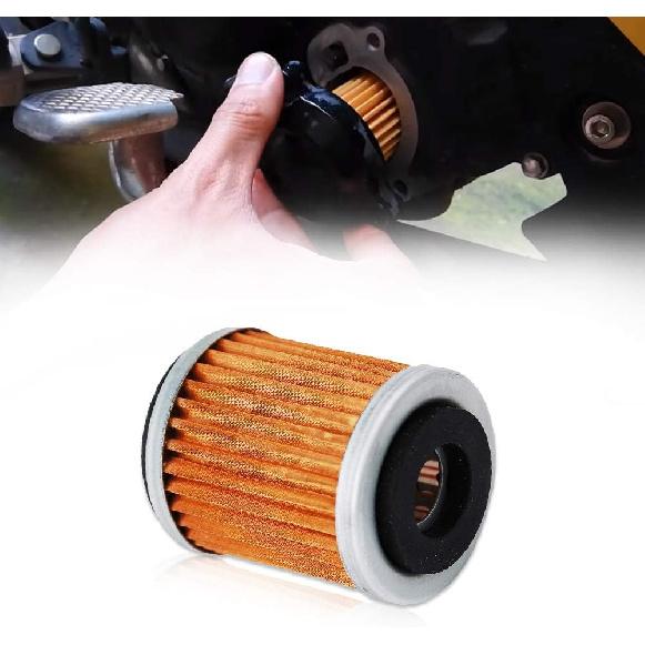HIFROM Air Filter Element Cleaner with Oil Filter Spark Plug Kit Replacement for 2005-2013 Yamaha Raptor 350 YFM350R Replace 1UY-14451-00-00