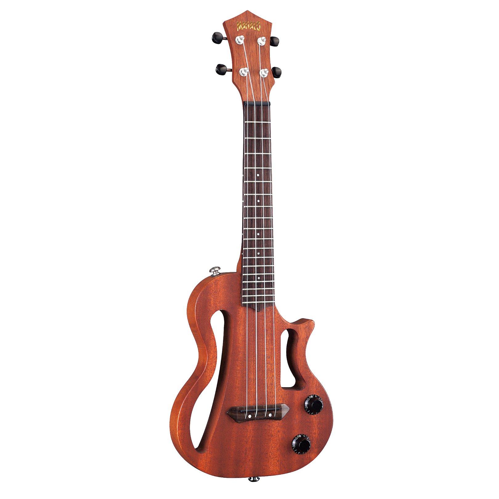 

MAHALO Концертная укулеле Solid Body EUK-200 коричневый
