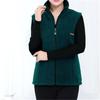 Women's Sportswear Jacket Fleece Waistcoat Fashion Female Vest Mother Autumn Short Warm Imitation Lamb Woolen Oversize