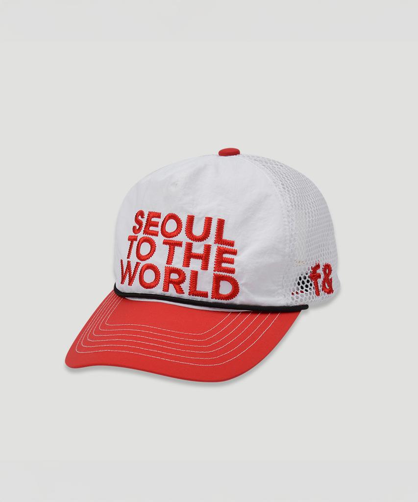 Peuluaen Fru& Needle Point Mix Mash Cap_Red&White