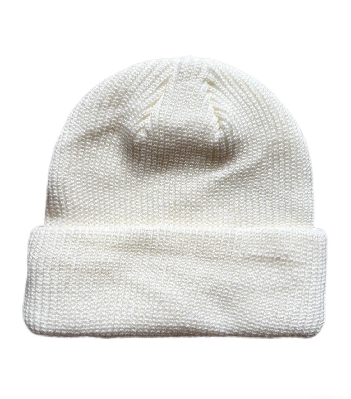 

Men s and women s fashion versatile yuppie landlord hat melon fur hat trendy new autumn and winter warm solid color knitted wool hat M（56-58cm） білий