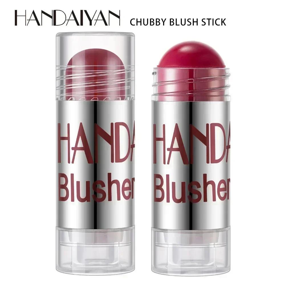 HANDAIYAN 12 Color Matte Blush Natural Brightens Popular Highlight Waterproof Moisturize Lasting Contour Stick Fashion Cosmetics