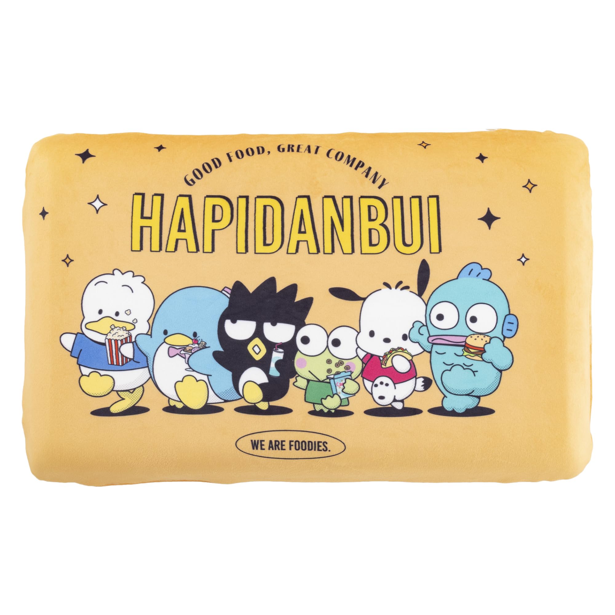 

MORIPiLO Sanrio Счастливый Дэнби и Гладкий Подходит для Детей и от Morishita Подушки Подушка, Медленноотражающая, Персонажи, (Мягкая подушка), Сон на боку,