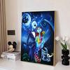 Disney Diamond Painting 5D Jack and Sally Gothic Romantic Illustration Cartoon Movie Cross Stitch Embroidery Handmade Gift Home Decor